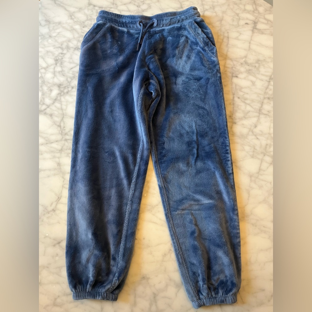 Athleta Girl Size 8-10 Fuzzy Joggers